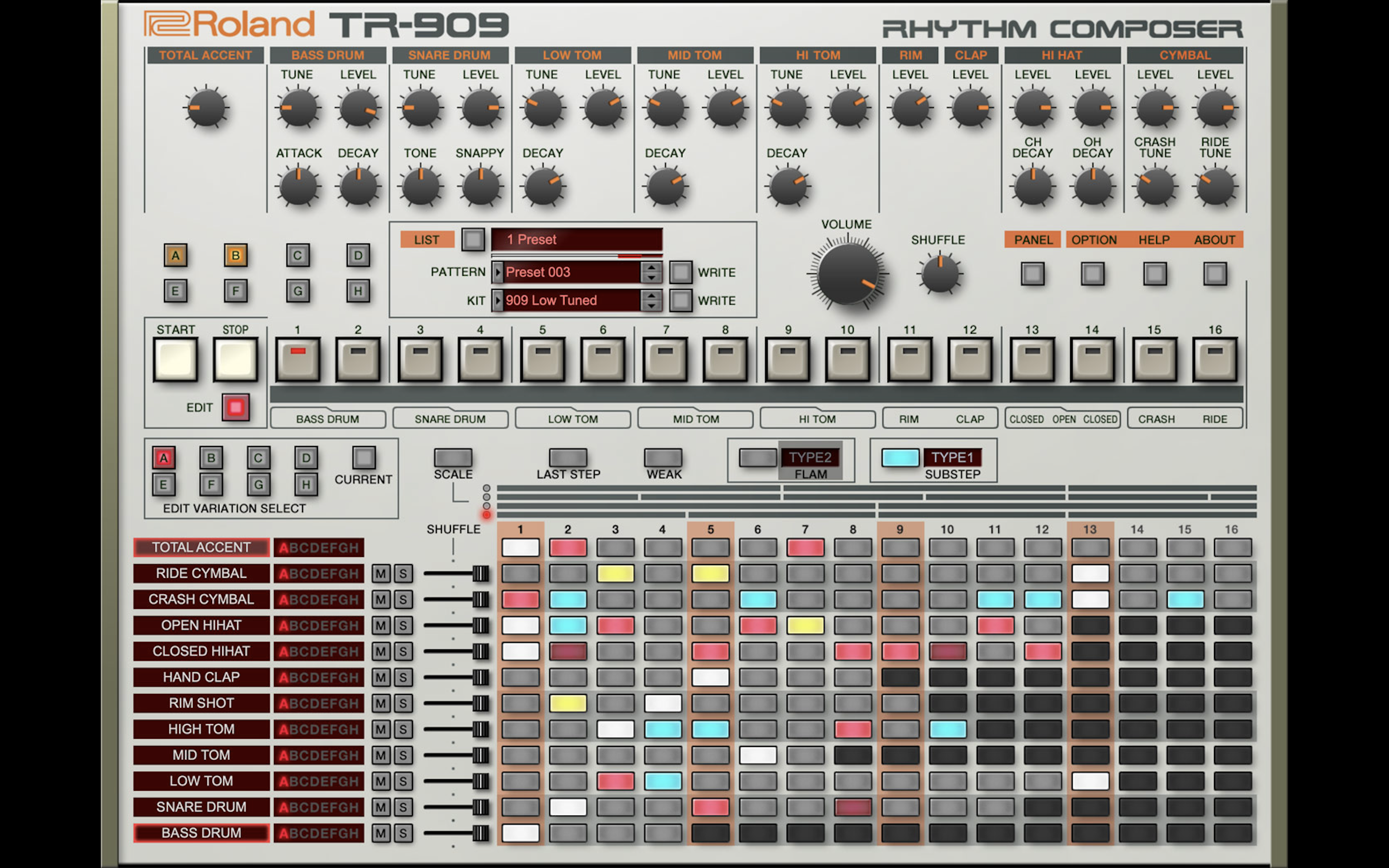 ROLAND CLOUD TR-909